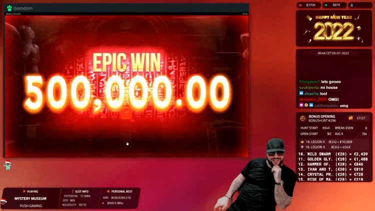 vondice wins 500k